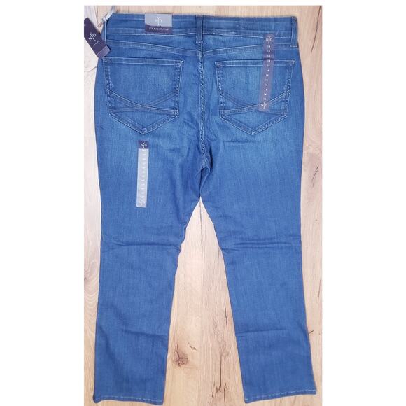 NWT's-Not Your Daughter's Jeans Straight Leg Lift Tuck Sliming Fit Denim Sz 14P - Picture 4 of 15